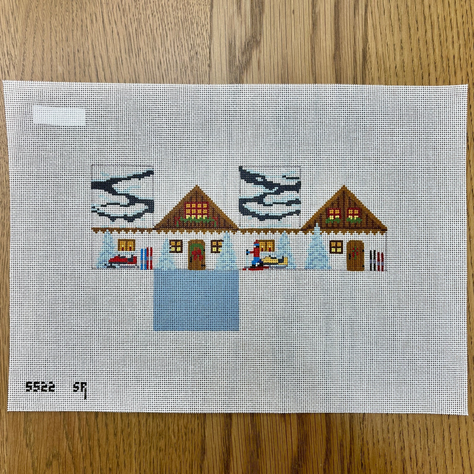 Ski Chalet, Mini House - 18 mesh