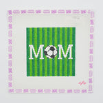 Load image into Gallery viewer, Soccer Mom Square Needlepoint Canvas
