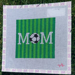 Load image into Gallery viewer, Soccer Mom Square Needlepoint Canvas
