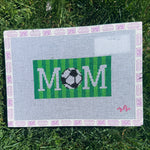 Load image into Gallery viewer, Soccer Mom Rectangle Needlepoint Canvas
