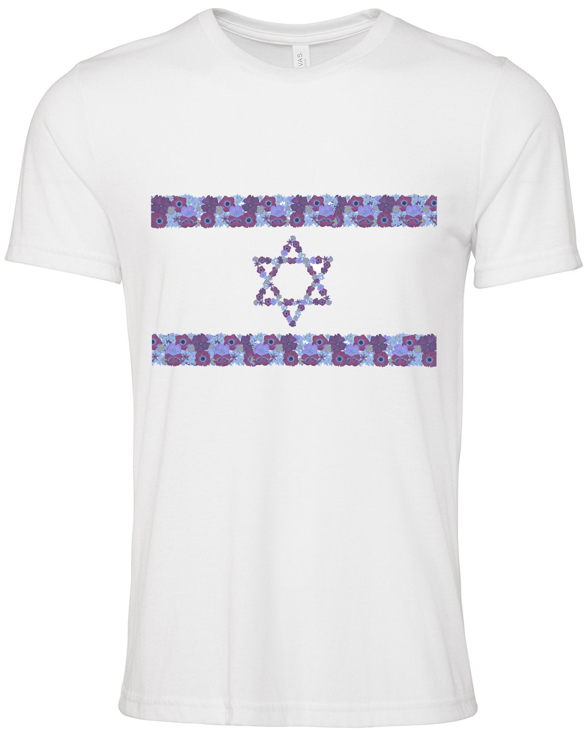 Israel Floral Flag Unisex Shirt