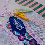 Load image into Gallery viewer, Mrs. Meshugga Needlepoint Essentials Keychain
