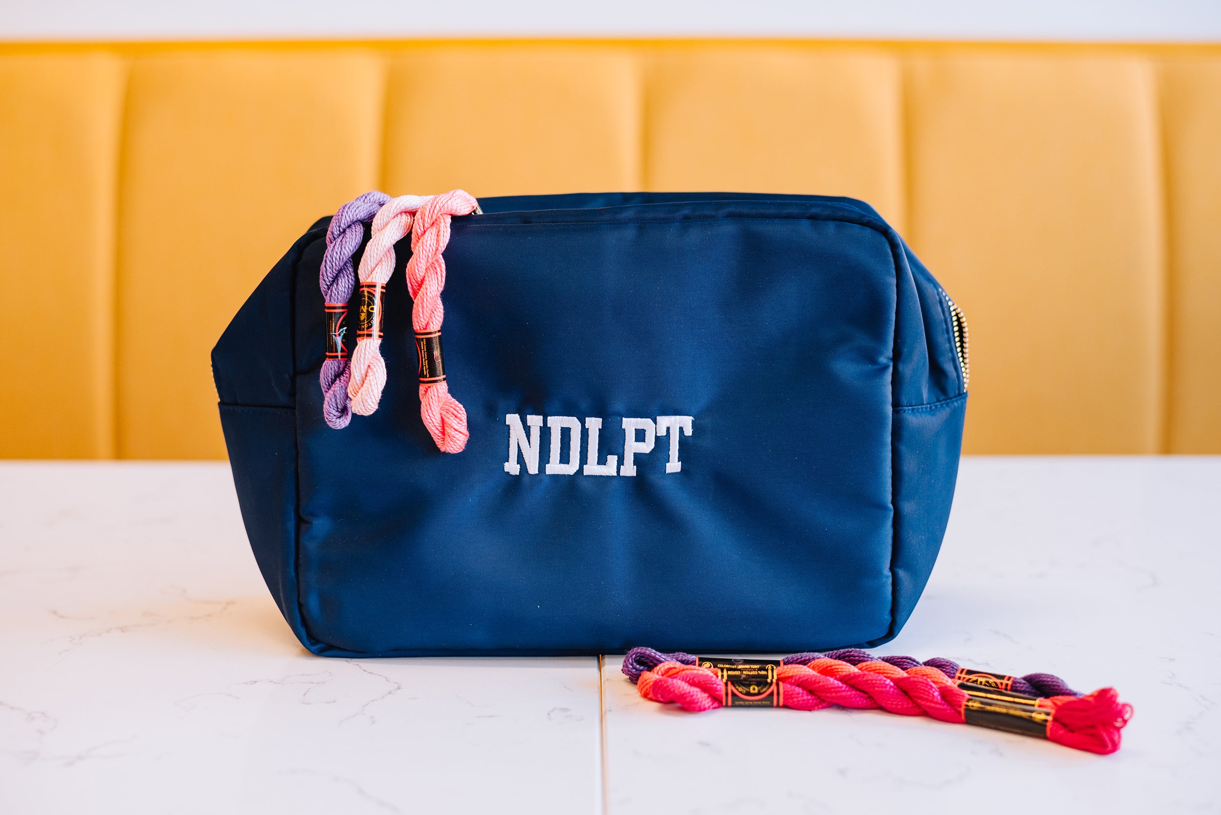 Solid Navy Project Pouch