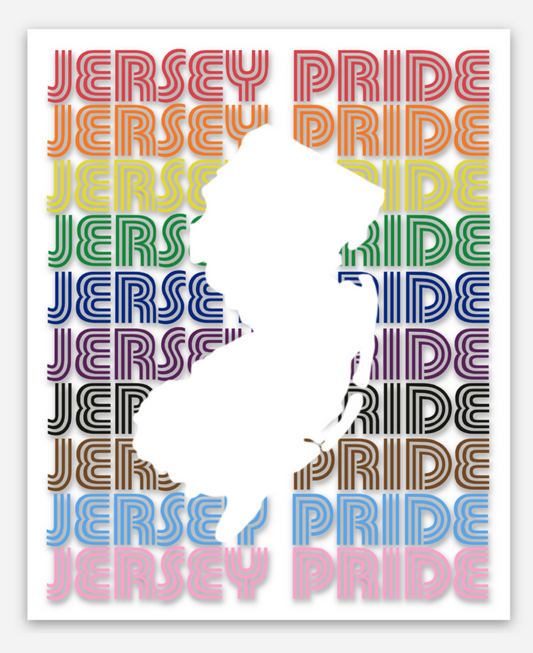 Jersey Pride Sticker | Pride