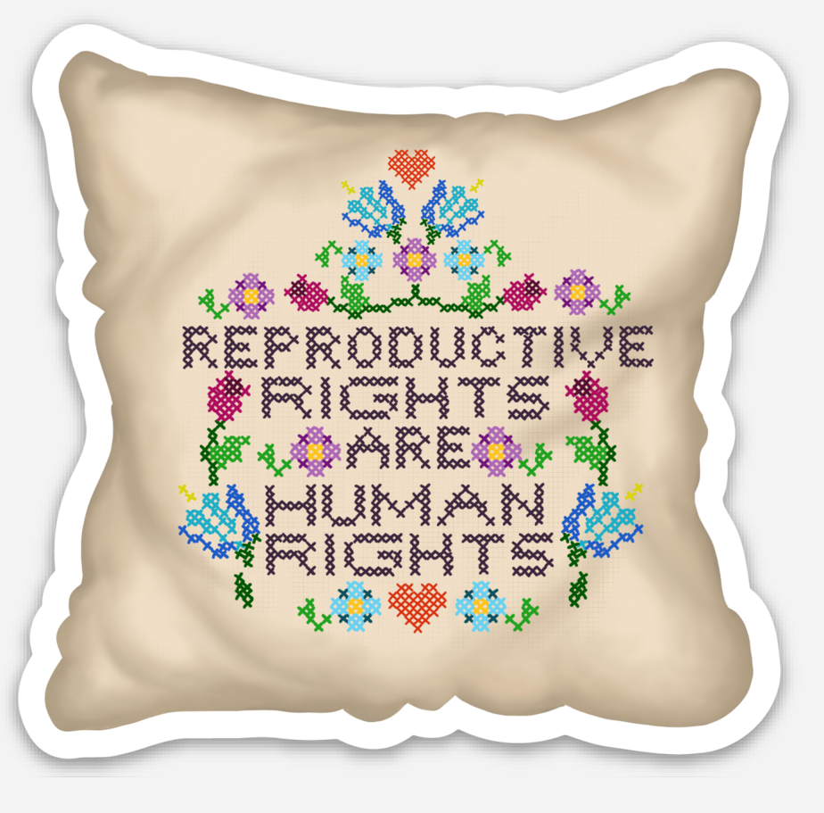 Reproductive Rights Are Human Rights Sticker