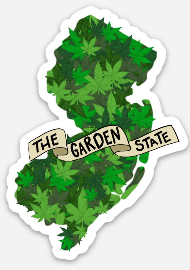 The Garden State Sticker