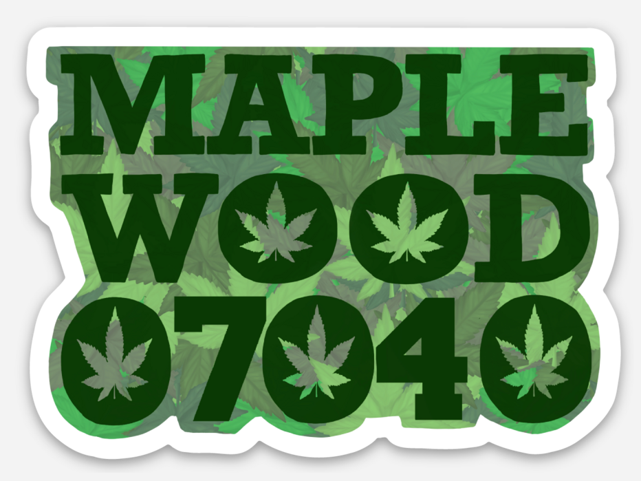 Mapleweed 07040 Sticker