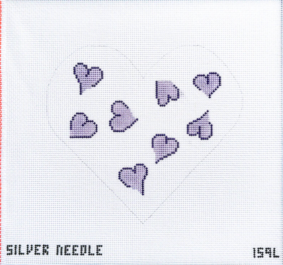 Lavender Heart Pillow