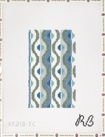 Load image into Gallery viewer, Squiggle Insert Needlepoint Canvas
