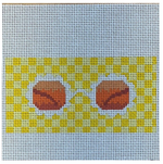 Load image into Gallery viewer, Flower Power Glasses Needlepoint Canvas
