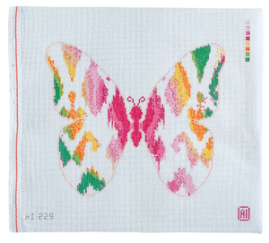 Rainbow Ikat Butterfly