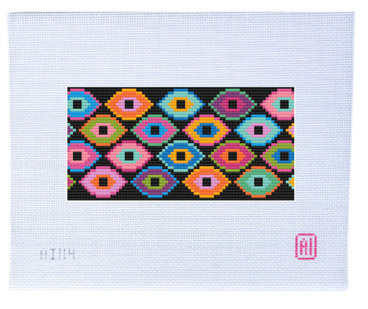 Evil Eye Pattern Clutch Insert