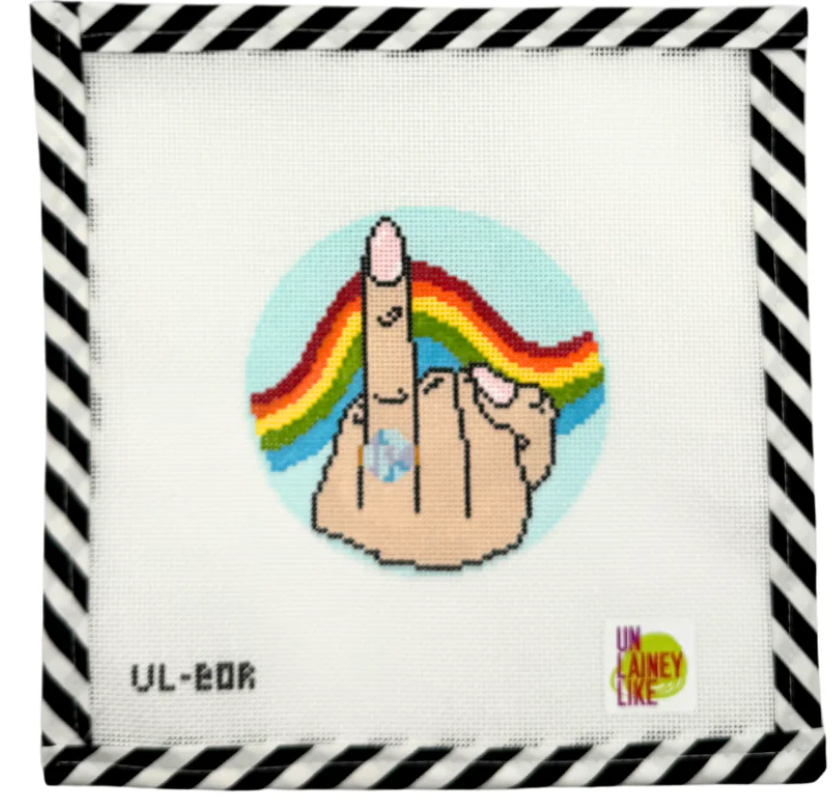 Engagement Ring Round - Rainbow - Pride