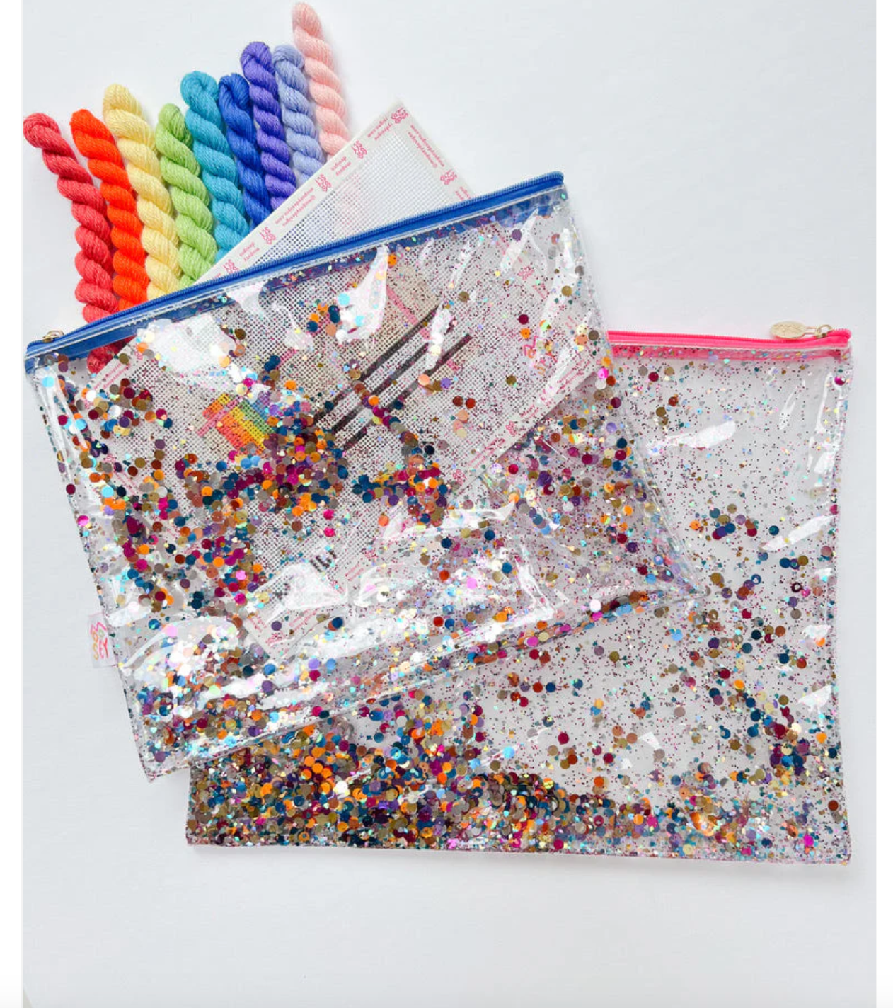 Large Glitter Project Bag