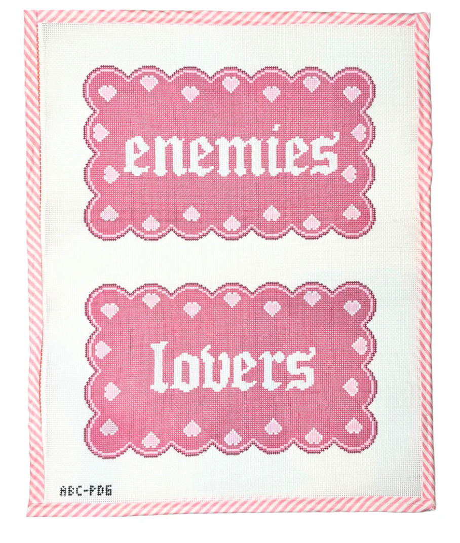 Enemies or Lovers? Two Side Pillow