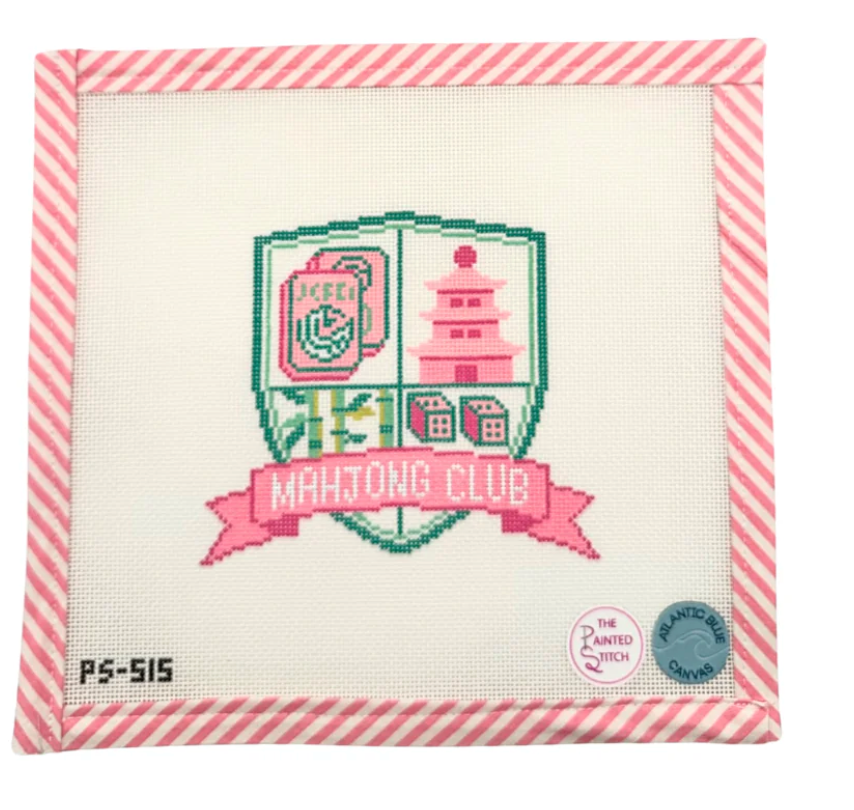 Mahjong Crest - Pinks