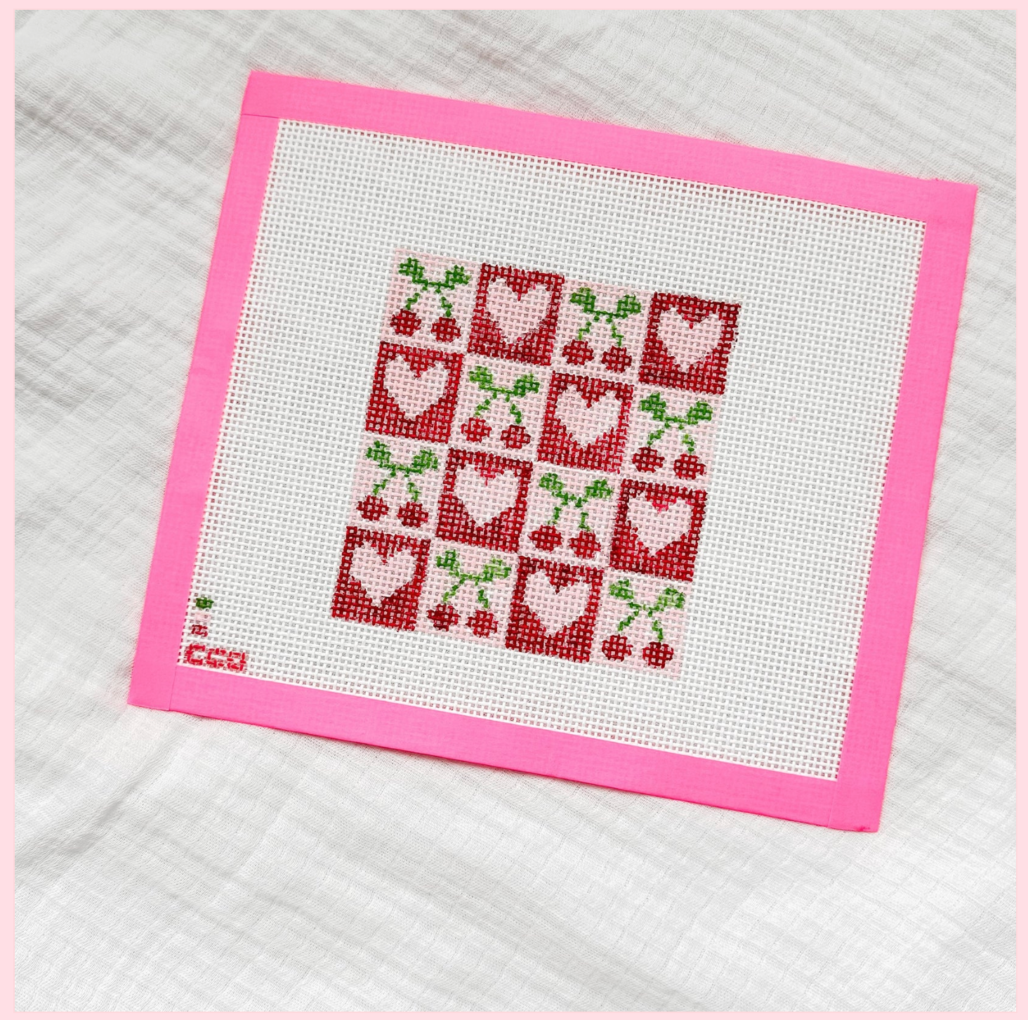 Cherry Checker Board