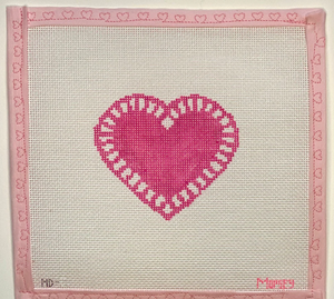 Love Doily - Dark Pink