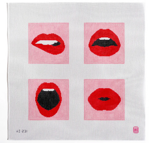 Red Lips Coaster Set