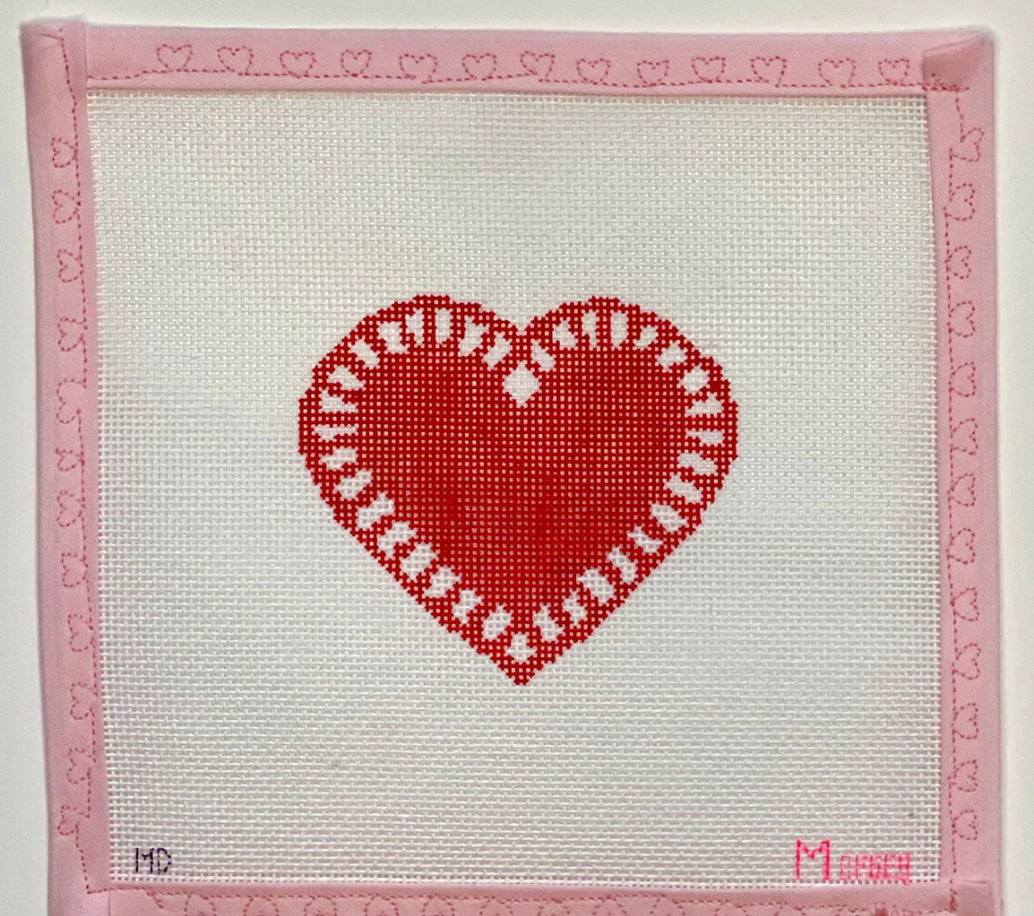 Love Doily - Red