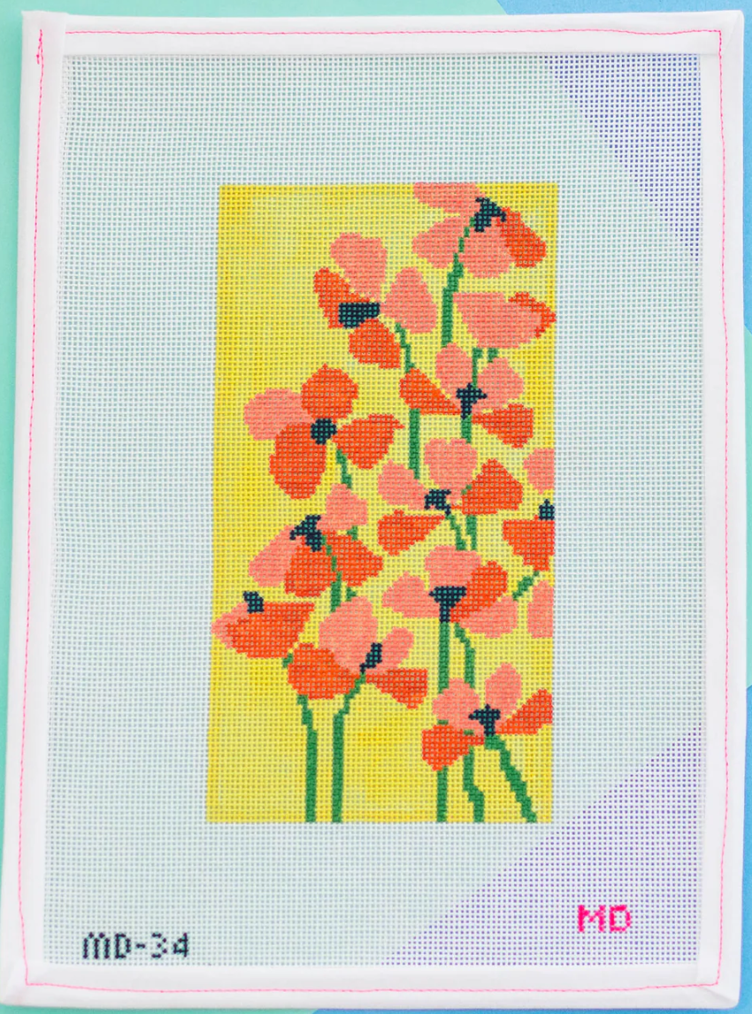 Poppies Glasses Case