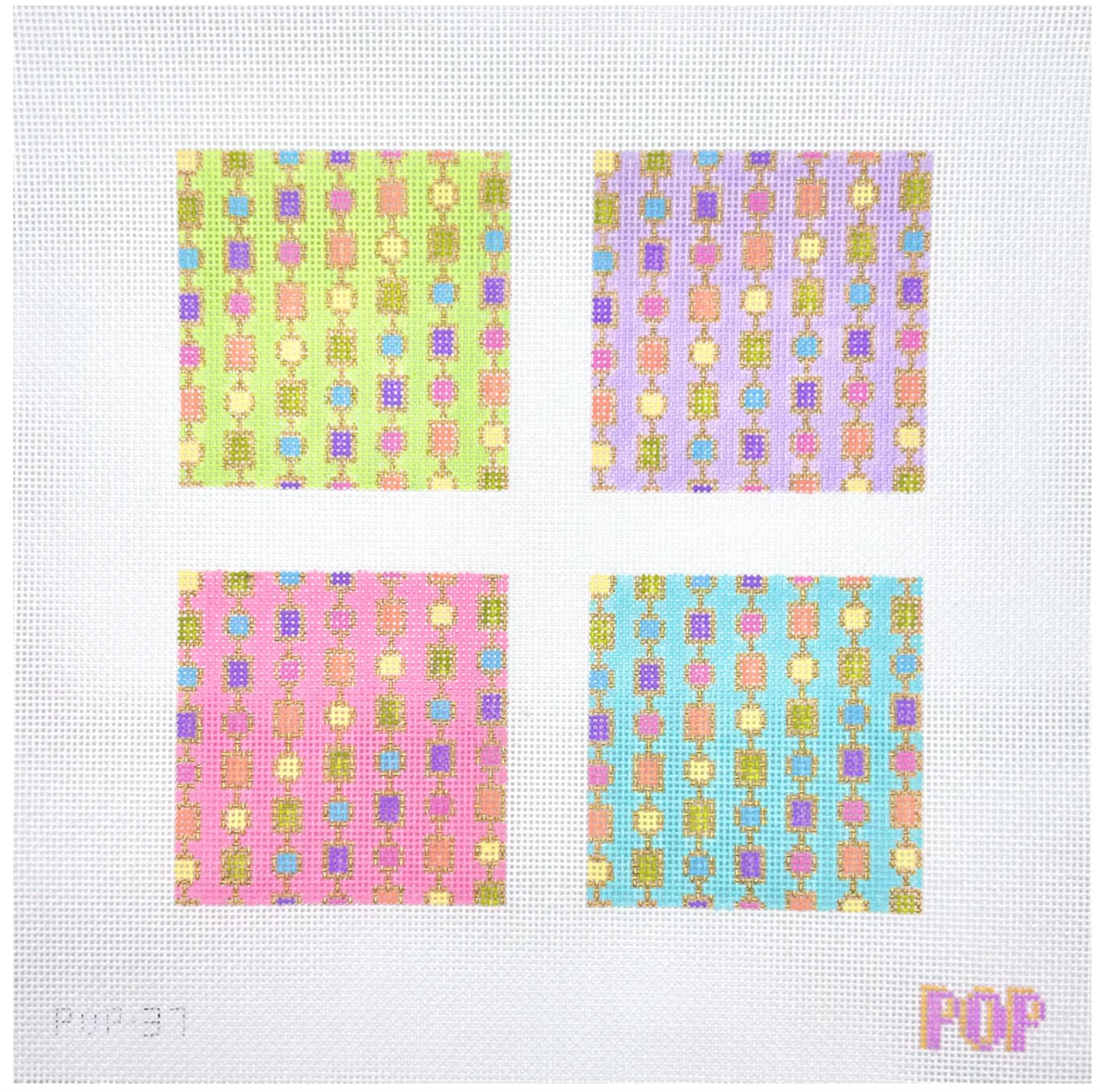 Ombre Chain Coasters