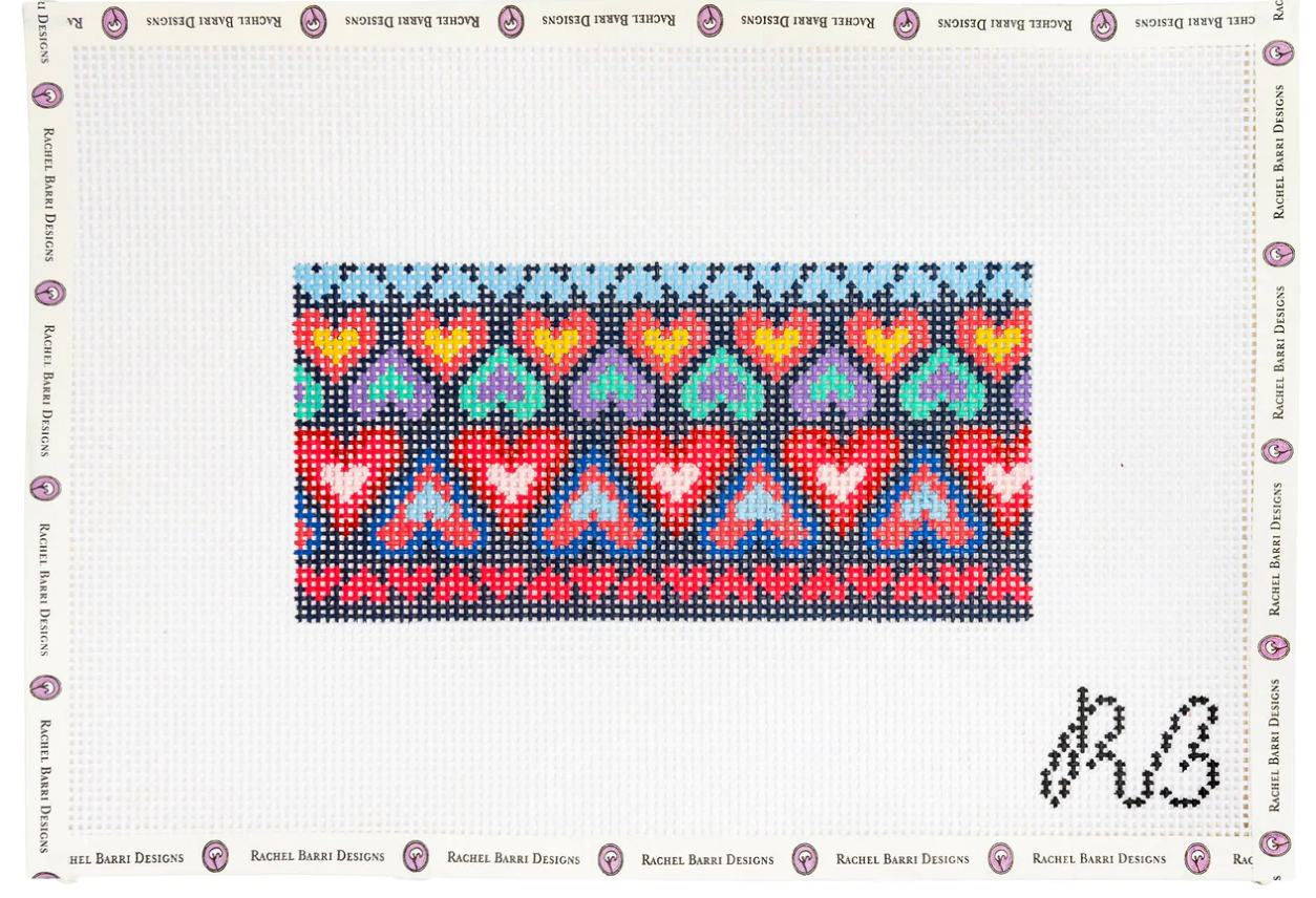 Rainbow Hearts Large