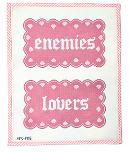 Enemies or Lovers? Two Side Pillow