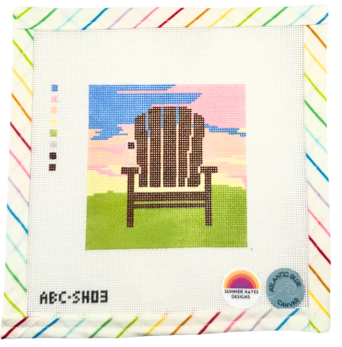 At the Lake Square ornament