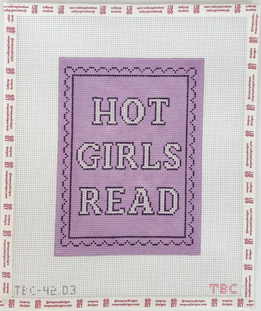 The Book Canvas: Hot Girls Read Kindle Cover (Purple)