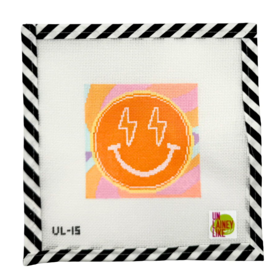 Neon Smiley Face