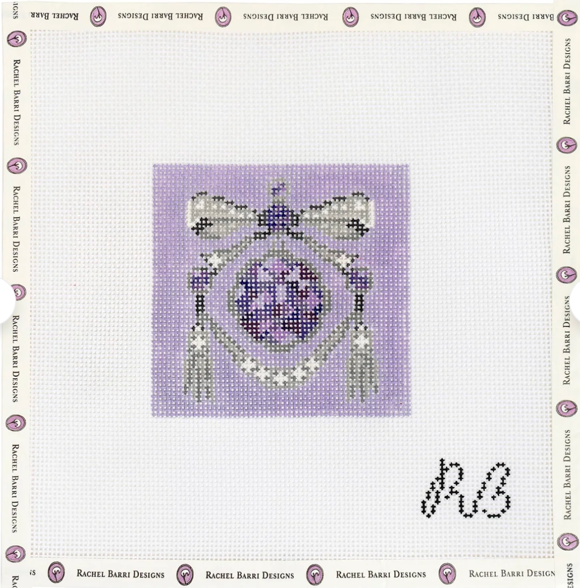 Amythest Drop Gemstone