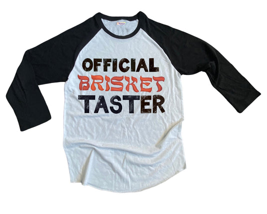 Official Brisket Taster Baseball Shirt - Youth | Jewish Food