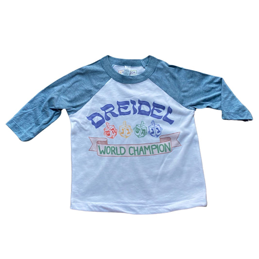 Dreidel Champ Baseball Shirt - Youth | Toddler