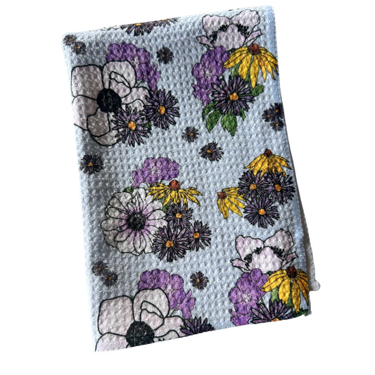 Floral Pesach Tea Towel | Passover 2023