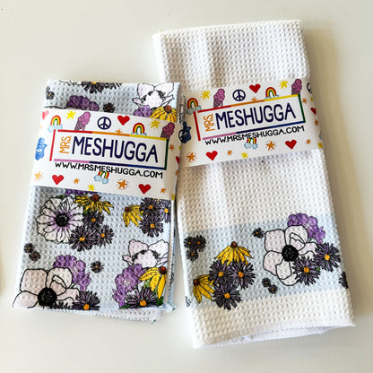 Floral Pesach Hand Towel