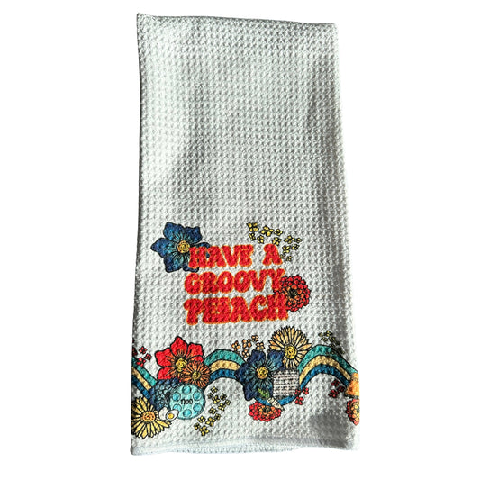 Groovy Pesach Hand Towel | Passover 2023