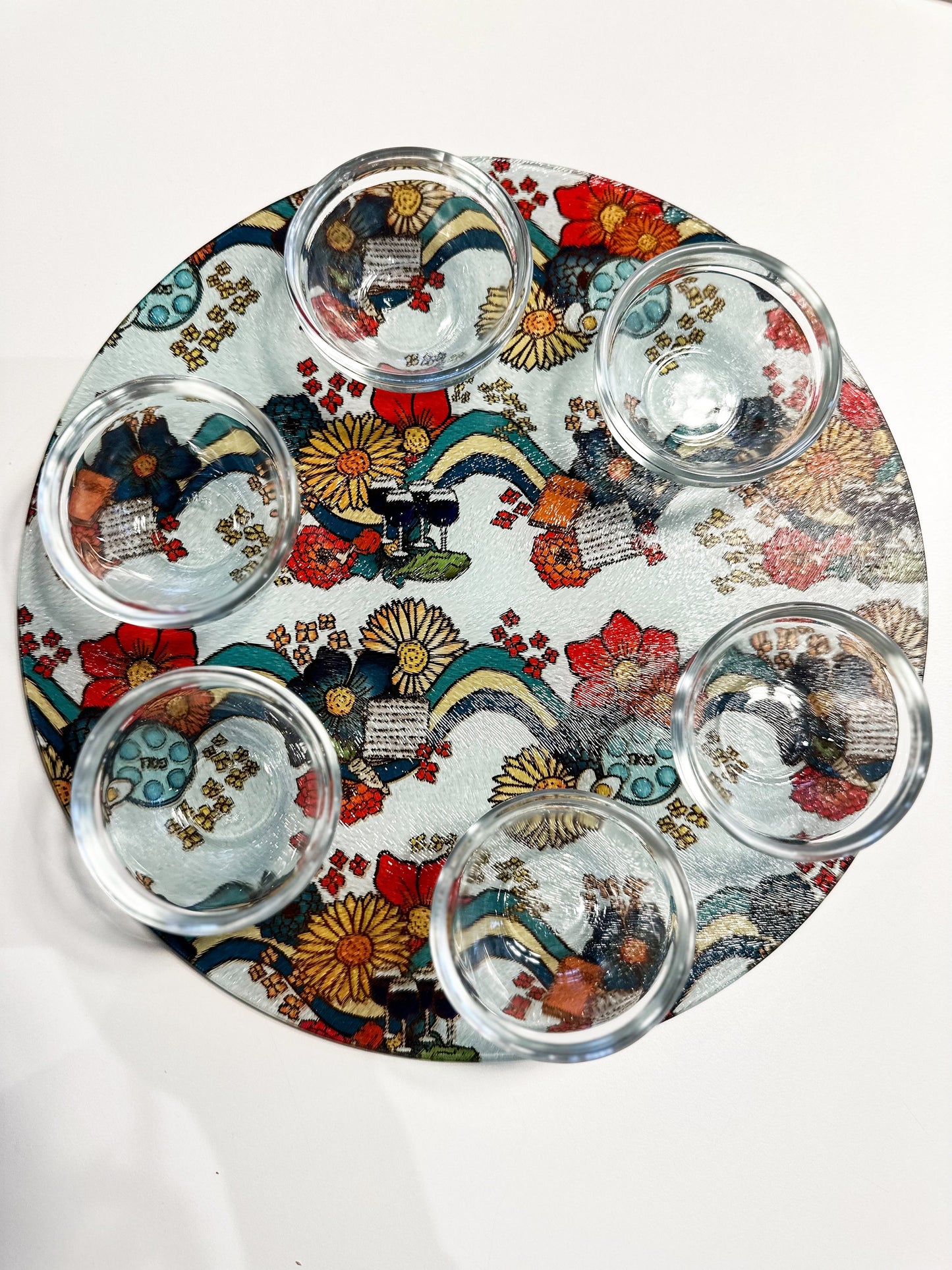 Groovy Pesach Seder Plate