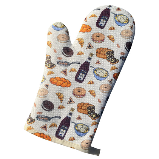 Jewish Food Oven Mitt | Father's Day