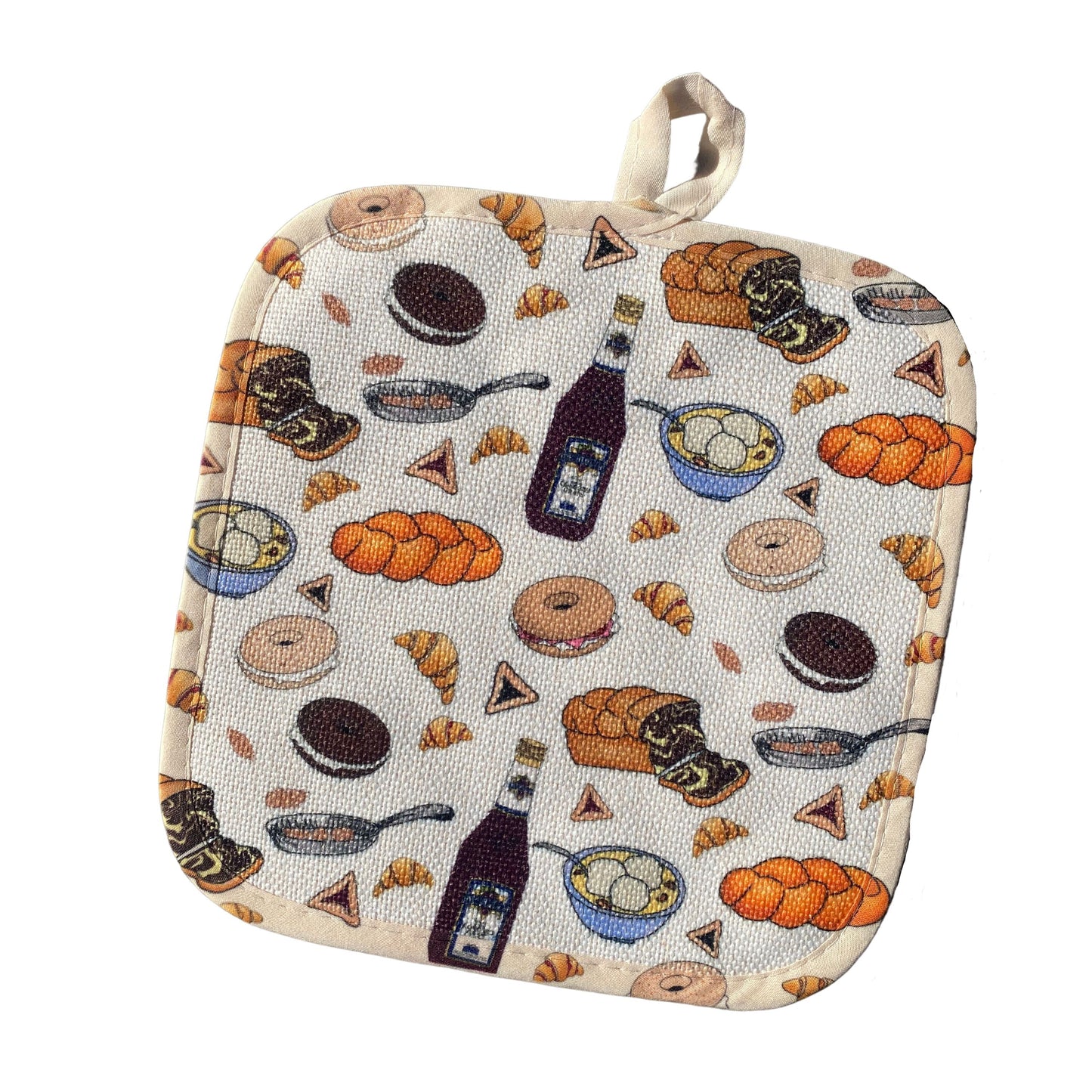 Jewish Food Pot Holder