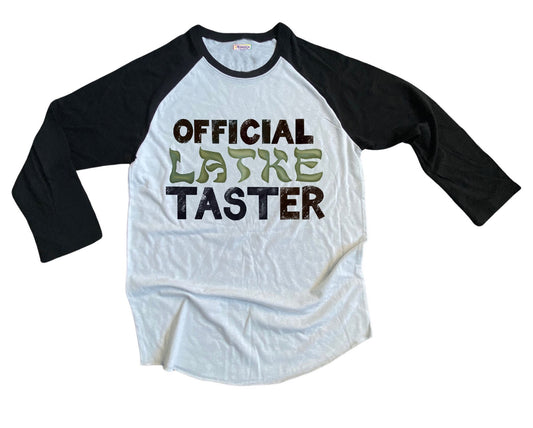 Official Latke Taster - Adult | Official Taster/Maker Shirt