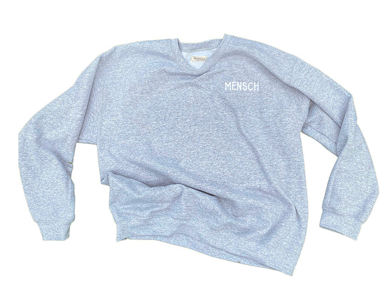 Mensch Embroidered Sweatshirt | Father's Day