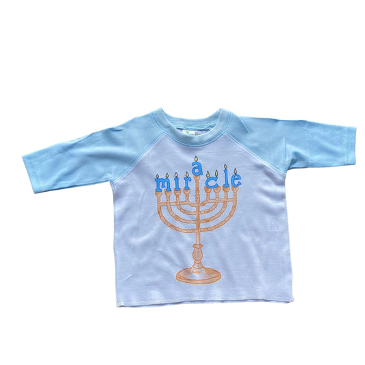 Miracle Baseball Shirt - Infant | Hanukkah Shirts