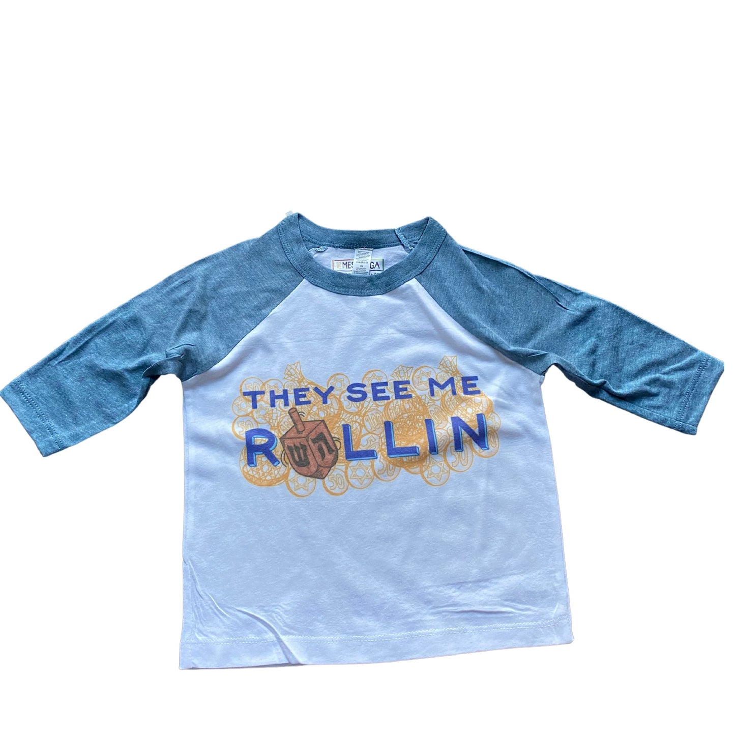 They See Me Rollin Baseball Shirt - Youth